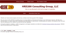 Tablet Screenshot of hrd200.com